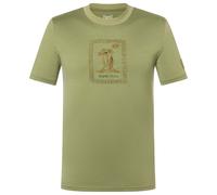 super.natural - Palm Island Bio Jersey Tee - Maglia merino S olivia