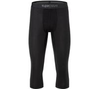 super.natural - Tundra 175 Tight 3/4 - Mutande tecniche lunghe 54 - XL nero