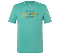 super.natural - River Pleasure Tee - Maglia merino M turchese