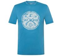 super.natural - Salt & Rock Tee - Maglia merino 54 - XL blu