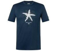 super.natural - Sea Star Tee - Maglia merino XL blu
