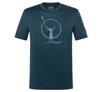 super.natural - Sunset Paddle Tour Tee - Maglia merino 56 - XXL blu