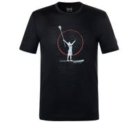 super.natural - Sunset Paddle Tour Tee - Maglia merino 56 - XXL nero