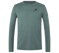 super.natural - Toni L/S - Intimo da sci XL turchese/olivia