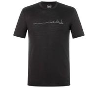 super.natural - Tri Tee - Maglia merino XL nero