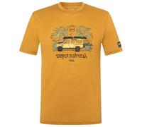super.natural - Tropicar Tee - Maglia merino S giallo