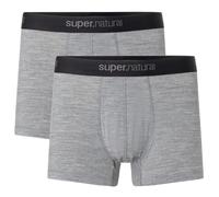 super.natural - Tundra 175 Boxer 2 Pack - Mutande S grigio