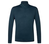 super.natural - Tundra 175 Quarter Zip - Maglia a manica lunga M blu