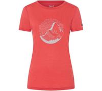 SUPER.NATURAL W Mountain Mandala Tree Tee - Donna - Rosa - Taglia XS- modello 2024