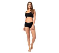 super.natural W Tundra220-Reggiseno Semplice Reggiseno Sportivo, Opaco, Nero, XS Donna