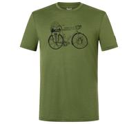 super.natural - Wander Wheel Tee - Maglia merino XL olivia