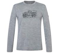 super.natural - Willi L/S - Maglia merino M grigio