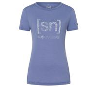 super.natural - Women's Arabesque Tee - Maglia merino L lilla