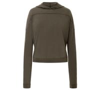 super.natural - Women's Asana Crossed Back - Felpa con cappuccio XL marrone