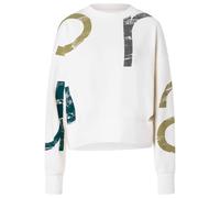 super.natural - Women's Capital Logo Krissini - Maglione S bianco