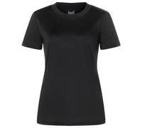 super.natural - Women's Casual Rib Bio Jersey Tee - Maglia merino L nero