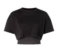 super.natural - Women's Crop Tee - Maglia merino L nero