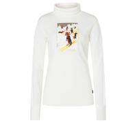 super.natural - Women's Dachshund Roll Neck - Maglione M bianco