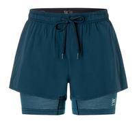 super.natural - Women's Double Layer Shorts - Pantaloncini M blu