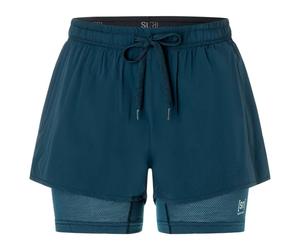 super.natural - Women's Double Layer Shorts - Pantaloncini M blu