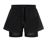 super.natural - Women's Double Layer Shorts - Pantaloncini S nero