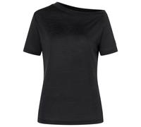 super.natural - Women's Drop Shoulder Tee - Maglia merino XS nero