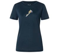 super.natural - Women's Duck Dive Tee - Maglia merino XL blu/ various
