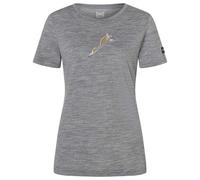 super.natural - Women's Duck Dive Tee - Maglia merino XS grigio/ various