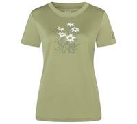 super.natural - Women's Edelweiss Bio Jersey Tee - Maglia merino S olivia