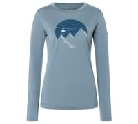 super.natural - Women's Gondola L/S - Maglia a manica lunga XS turchese