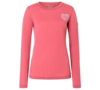 super.natural - Women's Little Heartwood L/S - Maglia a manica lunga M fuchsia