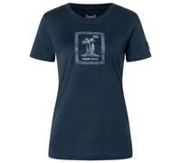 super.natural - Women's Palm Island Bio Jersey Tee - Maglia merino S blu