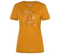 super.natural - Women's Rock Flowers Tee - Maglia merino XL arancione