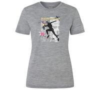 super.natural - Women's Running Art Tee - Maglia merino XL grigio/ various