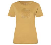 super.natural - Women's Sea Line Tee - Maglia merino M sahara / various