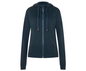 super.natural - Women's Solution Bio Hoodie - Felpa di merino con cappuccio S blu