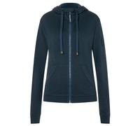super.natural - Women's Solution Bio Hoodie - Felpa di merino con cappuccio XS blu