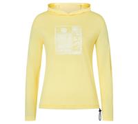 super.natural - Women's Stamp Light Print Hoodie - Felpa di merino con cappuccio XL beige
