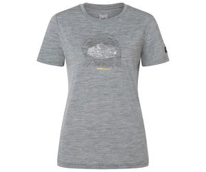 super.natural - Women's Tent View Tee - Maglia merino XL grigio/ various