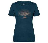 super.natural - Women's Tree of Knowledge Tee - Maglia merino L blu