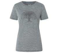 super.natural - Women's Tree of Knowledge Tee - Maglia merino L grigio