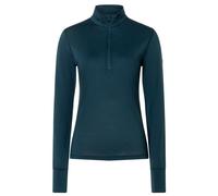 super.natural - Women's Tundra 175 Quarter Zip - Maglia a manica lunga M blu