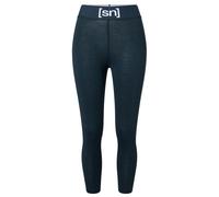super.natural - Women's Tundra 175 Tight 3/4 - Mutande tecniche lunghe XS blu