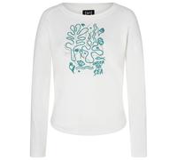 super.natural - Women's Under The Sea Crew - Maglia a manica lunga S bianco