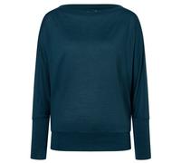 super.natural - Women's Womens Kula Top - Pullover in lana merino S blu