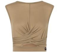 super.natural - Women's Wrap Top - Canotta da yoga XL beige