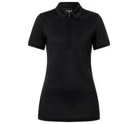 super.natural - Women's Zip Polo - Maglia merino S nero