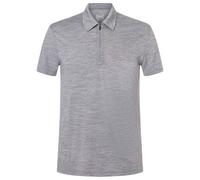 super.natural - Zip Polo - Maglia merino L grigio
