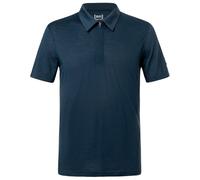 super.natural - Zip Polo - Maglia merino XL blu