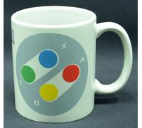 Super nintendo Snes Controller Tazza Caffè di Nuovo Zecca Conf. Orig.